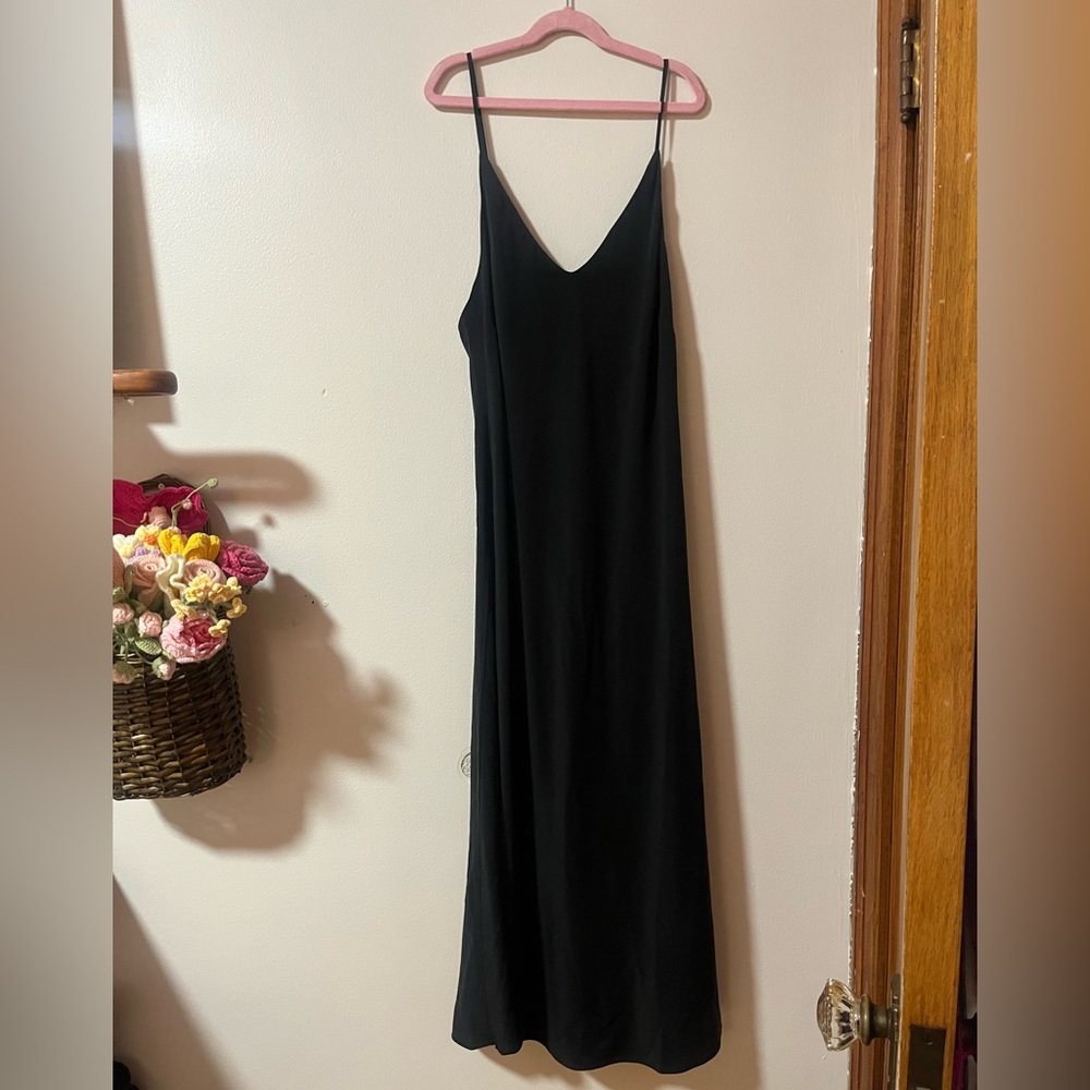 Wilfred Classic Black Maxi Dress